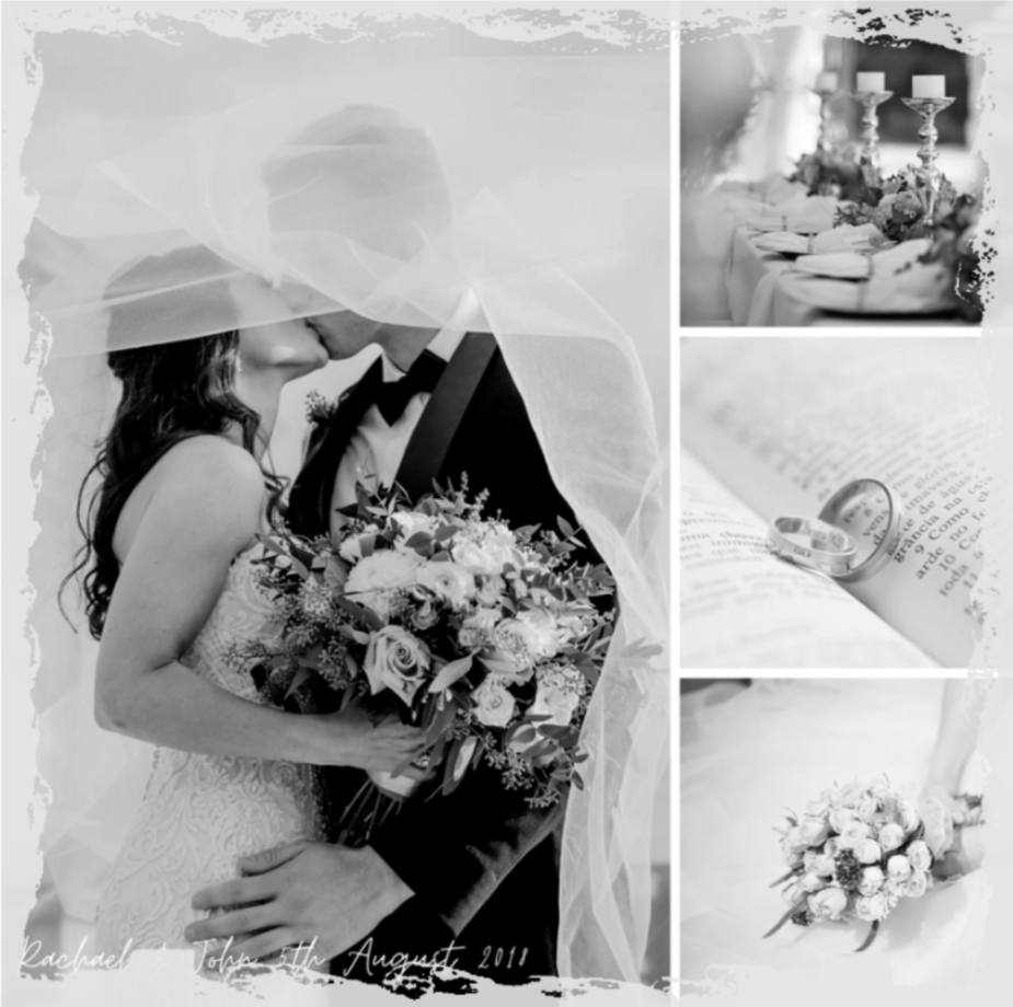 Personalised Photo Slate, Anniversary, Wedding, Add Your Picture or Text