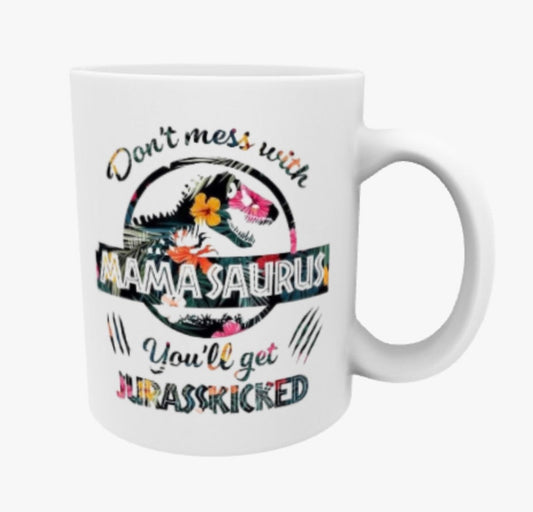 Mamasarus Jurassic Dinosaur, Travel Mug, Ceramic Mug, Coaster, Cushion, Water Bottle, Keyring