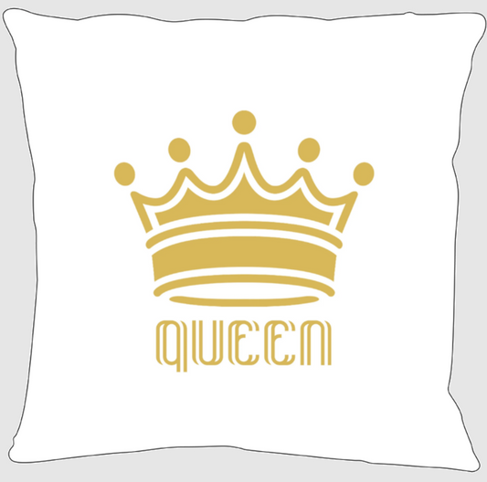 Personalised Cushion, Queen Pillow, 45cm