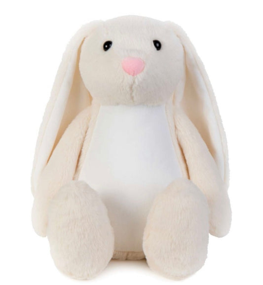 Cream Rabbit, Tummi Bear, Personalised Soft Toy