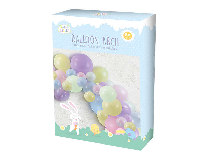Pastel Balloon Decoration Pack, Balloon Garland, Balloon Arch, 80 Piece