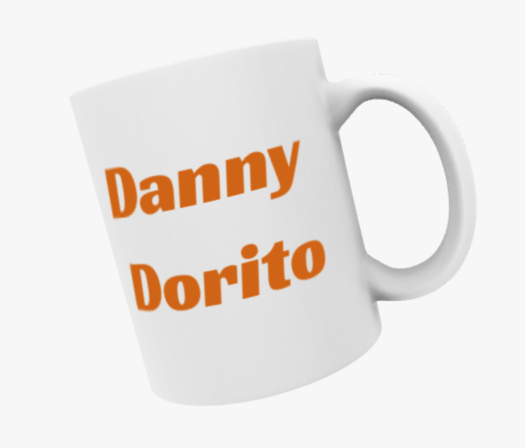 Danny Dorito, Danny Devito, Travel Mug, Ceramic Mug, Coaster, Cushion, Water Bottle, Keyring